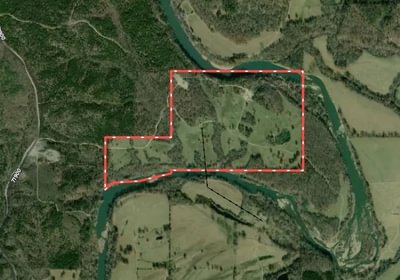 61 Glover River Bluffs tract map