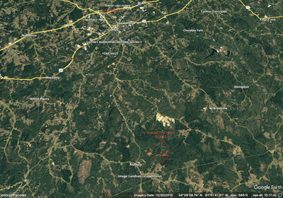 66 I 85 and Thickety Creek