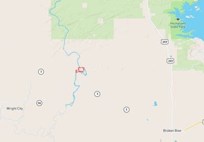 724 Glover River Bluffs location map