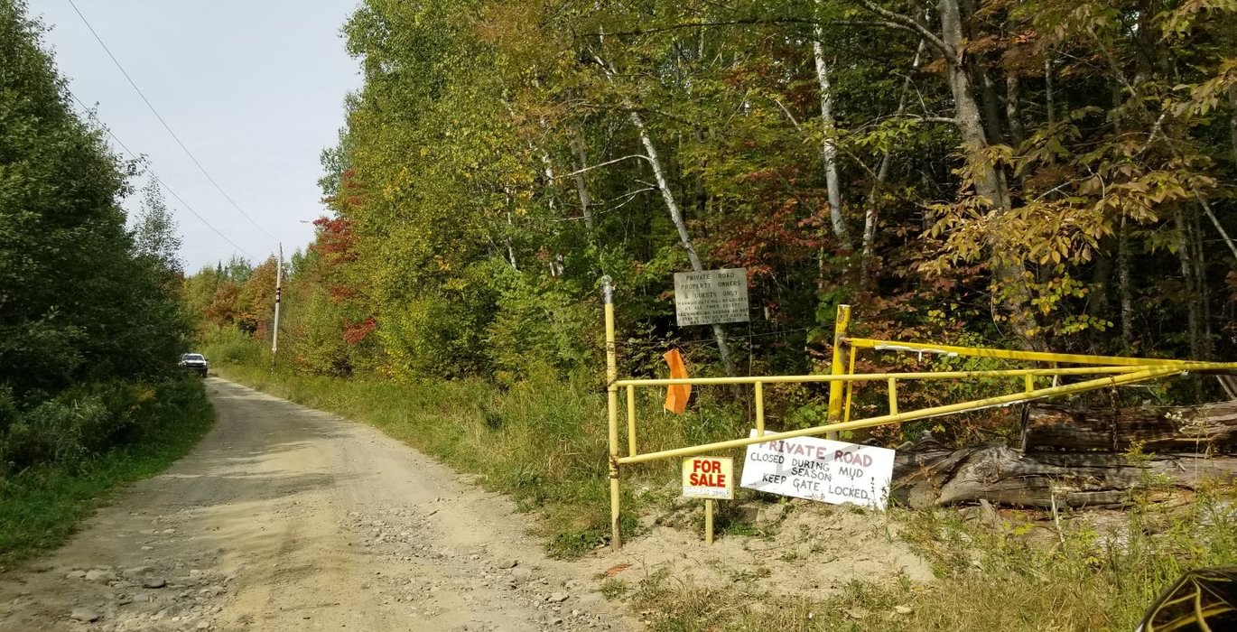 797 Gate on Fire Road off Rt 2 A x