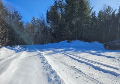 807 22 Woods road looking south lot on right