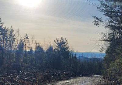80 road with view