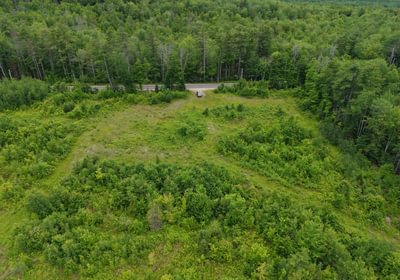 869 midaerial toward road