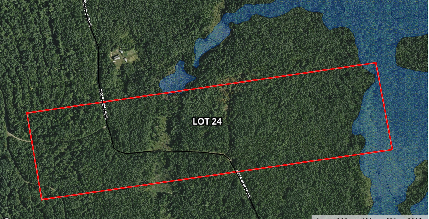 925 Greenbush Wolf Run Trail wetland map 2