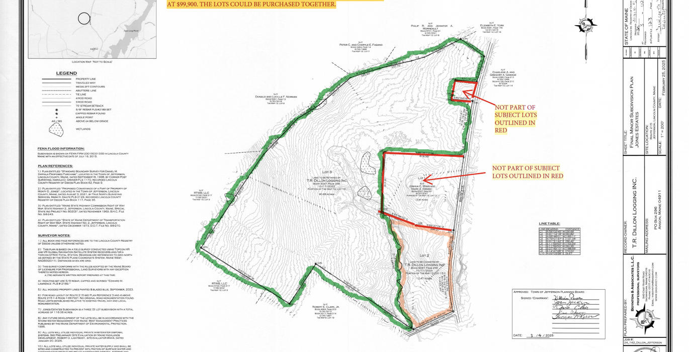 942 Jefferson subdivision map