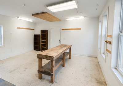 943 Rustic Workshop with Natural Light