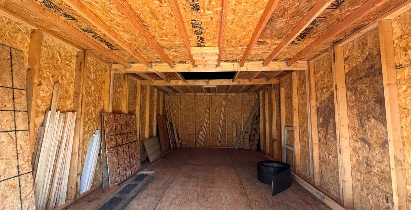 957 Shed interior