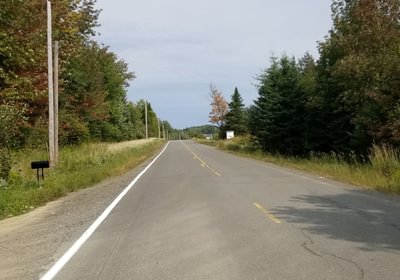 134 Route 2 A looking north from Fire road