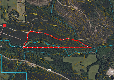 219 Eagle Creek map Medium