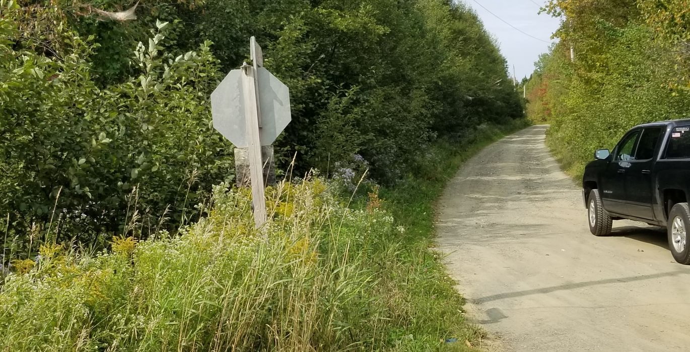 244 Fire road entrance