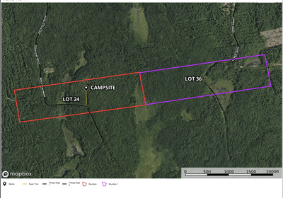 250 Greenbush aerial with camp site 2