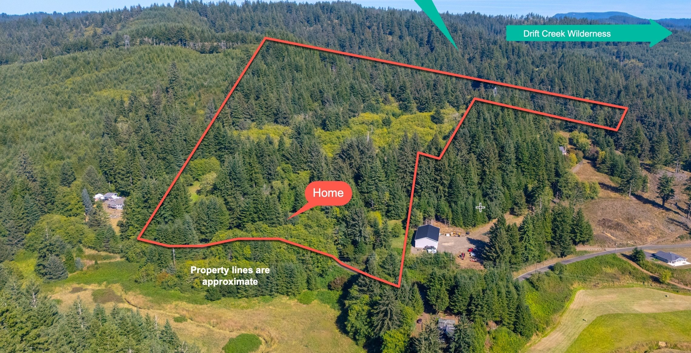 Photo 1 of Sitka Woodland, 35.37 acres, Lincoln County, Oregon