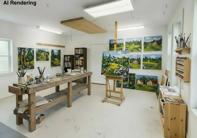 326 Firefly Painting studio