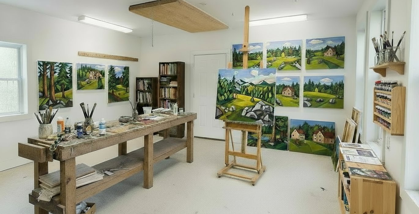 326 Firefly Painting studio