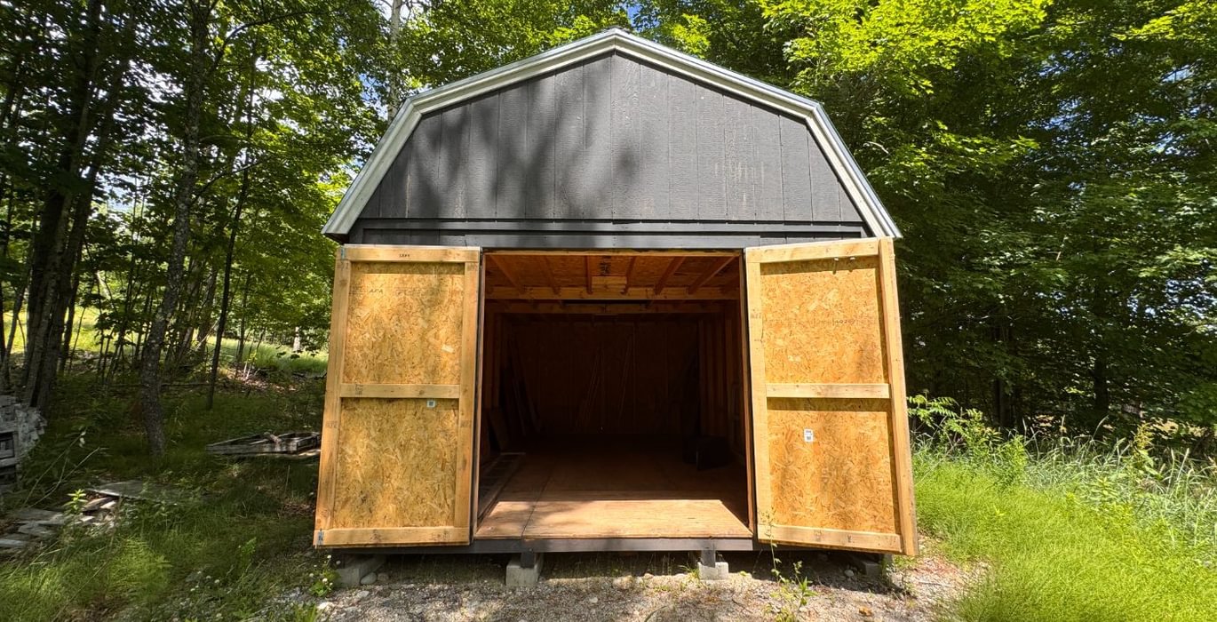 351 Shed open door