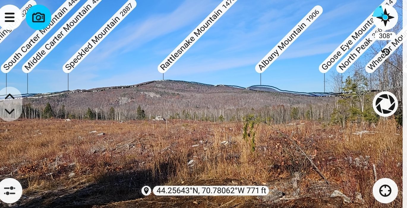 382 13 acre lot Peak Finder