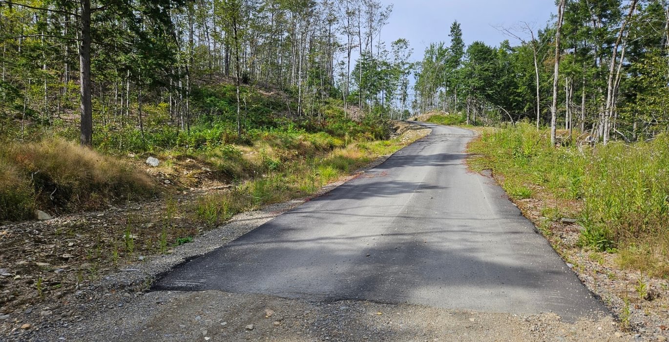 Access road paved
