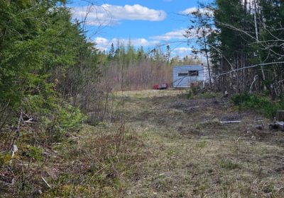 Camper just off property
