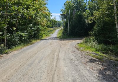 Garland Road looking at Nason Hill Road