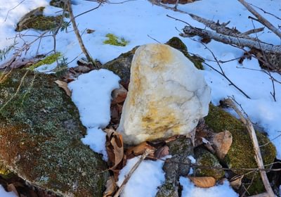 Property corner stone Quatrz